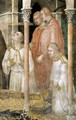 The Death of St Martin (detail) - Simone Martini