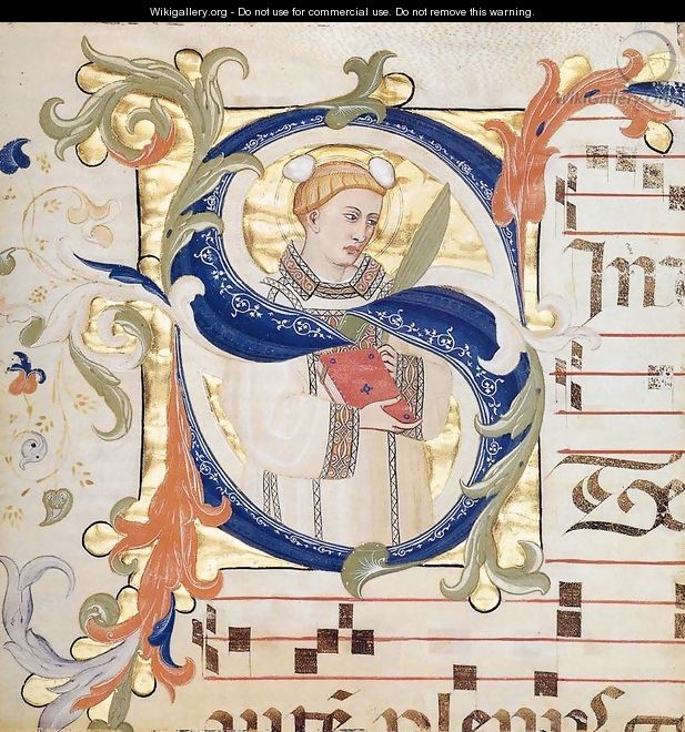 Antiphonary (Folio 51) - Don Simone Camaldolese