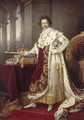 King Ludwig I in his Coronation Robes - Joseph Karl Stieler