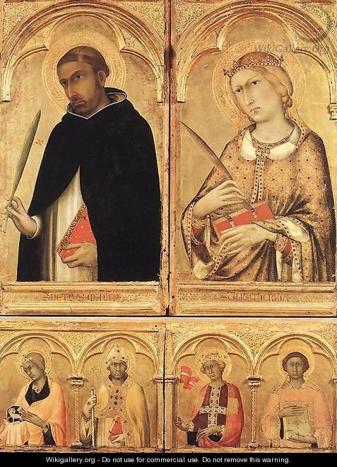 Polyptych of Santa Caterina (detail) 2 - Simone Martini
