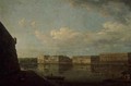 View of the Palace Embankment from St. Peter's and St. Paul's Fortress - Fedor Yakovlevich Alekseev