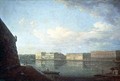The Palace Embankment seen from the Peter and Paul Fortress, St. Petersburg - Fedor Yakovlevich Alekseev