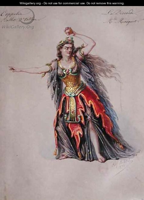 Costume Design for Discord in the Ballet 