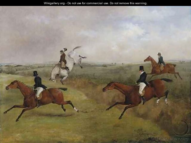 The Grand Leicestershire Steeplechase 6 - Henry Thomas Alken
