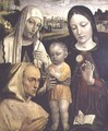 Madonna and Child with St. Catherine - Ambrogio da Fossano (Il Bergognone)