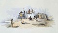 The Aboriginal Inhabitants Native Tombs and Means of Disposing of their Dead, from 'South Australia Illustrated' - (after) Angas, George French