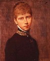 Portrait of Princess Victoria of Prussia (1840-1901) - Baron Heinrich von Angeli