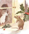 Saw a prison and in it the white ghost of a mouse - Anne Anderson