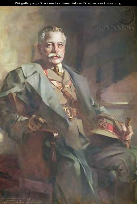 Field Marshal Earl Haig of Bemersyde, copy after Sir James Guthrie (1859-1930) - J.B.A. Anderson