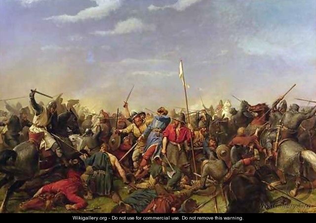 Battle of Stamford Bridge - Peter Nicolai Arbo