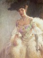 Portrait of a Lady in Evening Dress - Hugo-Elias Bachmanssen