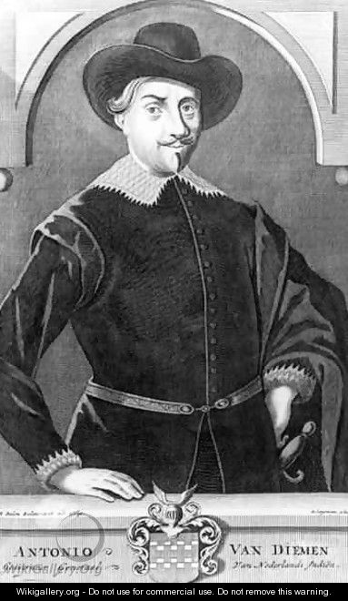 Portrait of Antony van Diemen (1593-1645) - (after) Balen, Matthys
