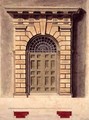 Design for a Palladian Door Surround - George Henry Bailey