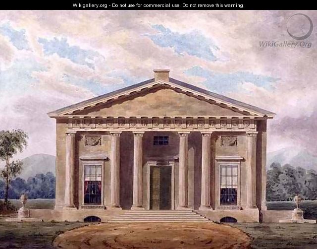 Design for a Neo-Classical Villa - Henry Bailey