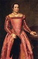 Woman in a Red Dress - Giovanni Battista Moroni