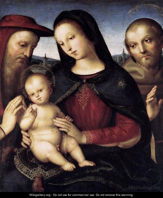 Madonna with Child and Saints - Raphael