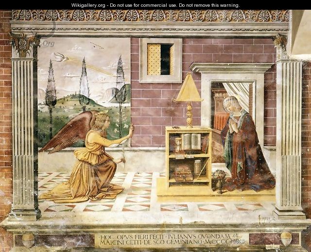 Annunciation - Domenico Ghirlandaio