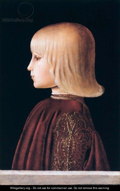 Portrait of a Child - Girolamo Di Giovanni Da Camerino