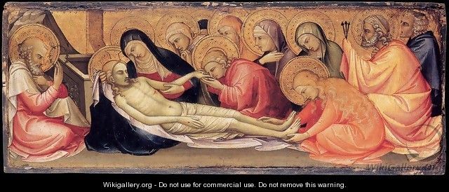 Lamentation over the Dead Christ - Lorenzo Monaco