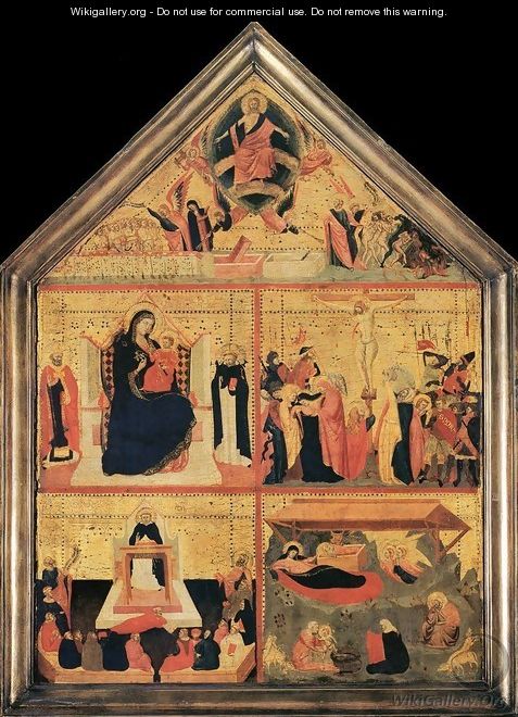 Fragment of a Triptych - Master Of The Dominican Effigies