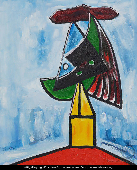 Harlequin (Project for a Monument) - Pablo Picasso (inspired by)