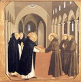 The Meeting of Sts Dominic and Francis of Assisi - Angelico Fra