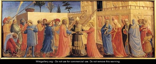 Marriage of the Virgin - Angelico Fra