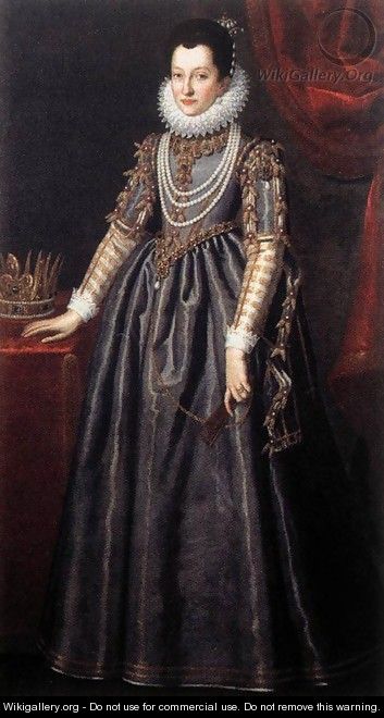 Portrait of Christine of Lorraine - Domenico Casini And Valore Casini