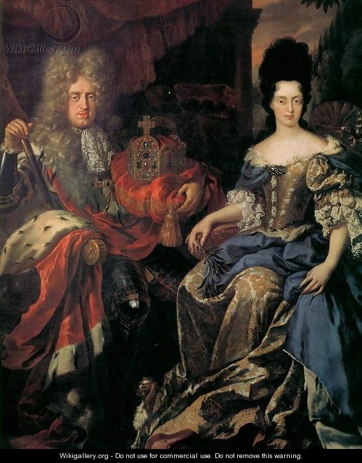Elector Palatine Johann Wilhelm von Pfalz-Neuburg and Anna Maria Luisa de