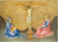 Christ on the Cross between Mourning Virgin and Saint John - Sano Di Pietro