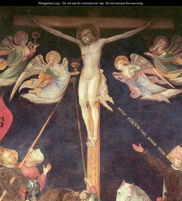 Crucifixion - Lorenzo and Jacopo Salimbeni