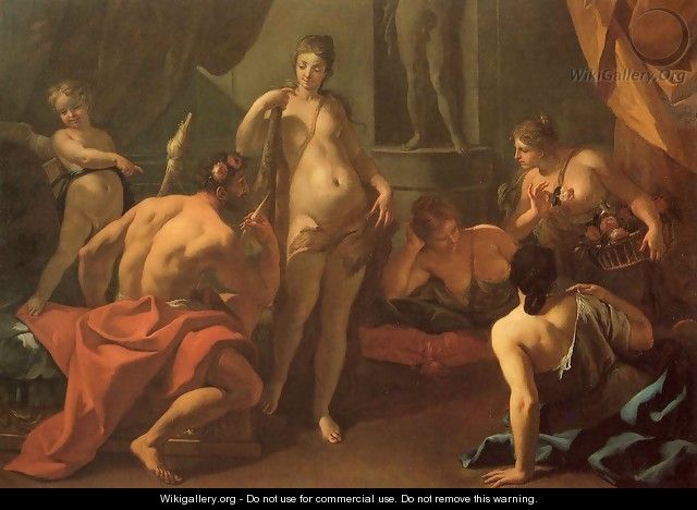 Hercules and Omphale - Sebastiano Ricci