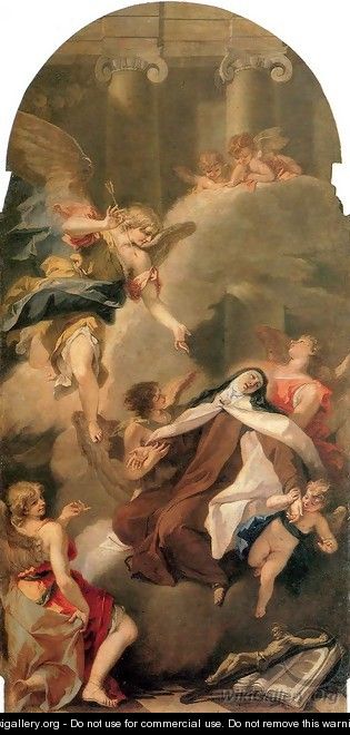 Ecstasy of St Therese - Sebastiano Ricci