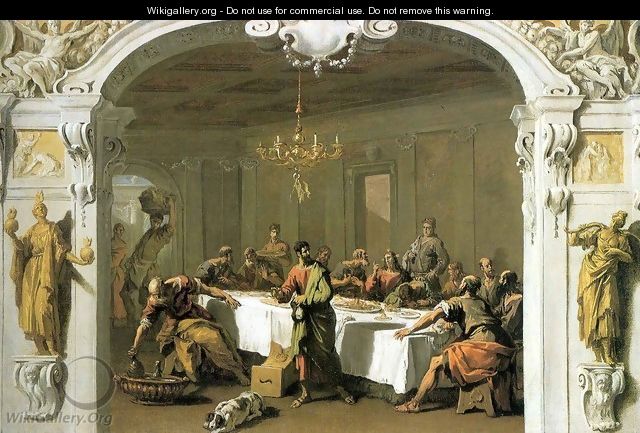 Last Supper - Sebastiano Ricci