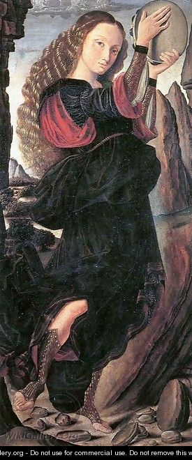 Muse Erato - Giovanni Santi or Sanzio