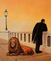 Homesickness - Rene Magritte (inspired by)