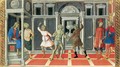 Flagellation of Saint Jerome - Matteo Di Giovanni