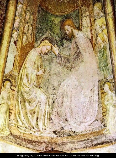 Coronation of the Virgin - Tommaso Masolino (da Panicale)
