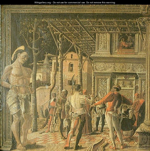 Martyrdom of Saint Christopher - Andrea Mantegna