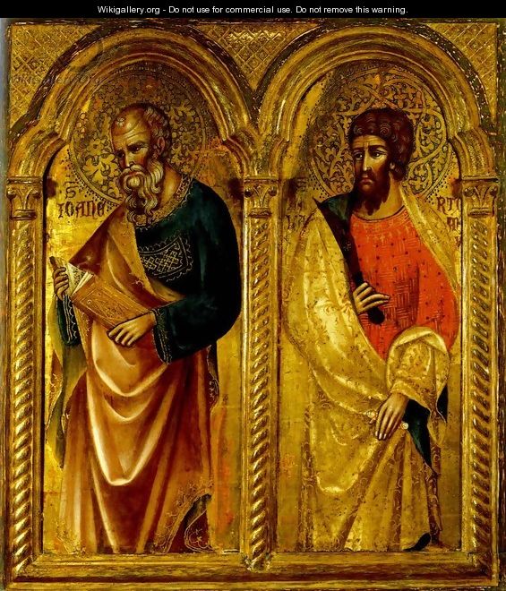 Apostles St James and St Bartholomew - Paolo Veneziano