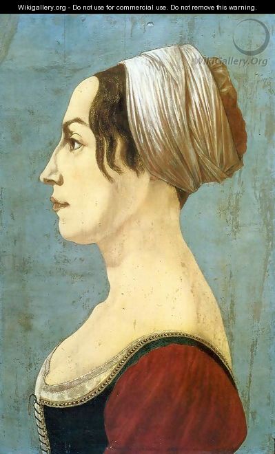 Portrait of a Woman - Piero del Pollaiuolo