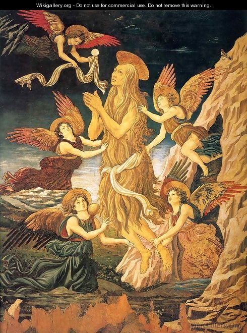 Elevation of Mary Magdalene - Antonio Del Pollaiuolo
