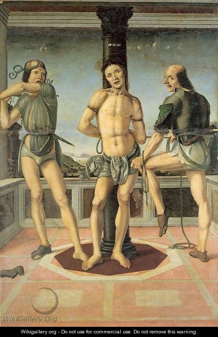 Flagellation of Christ - Pietro di Galeotto
