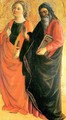 St Catherine of Alexandria and Evangelist - Fra Filippo Lippi