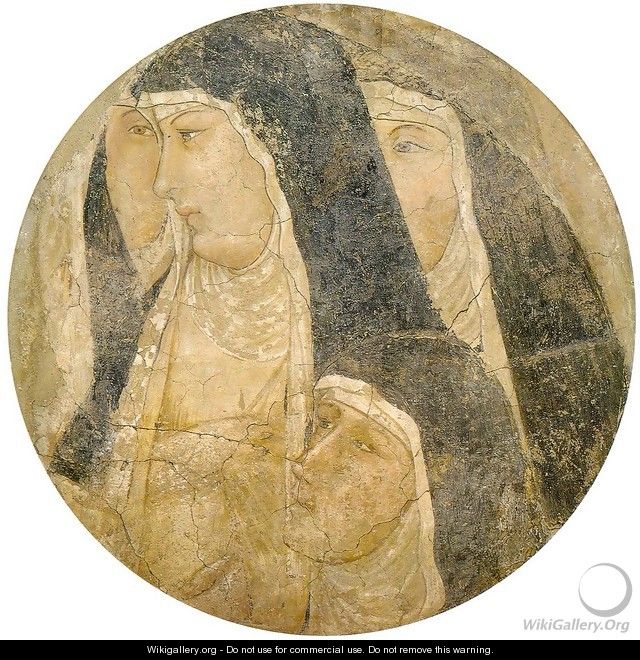 Group of Poor Clares - Ambrogio Lorenzetti