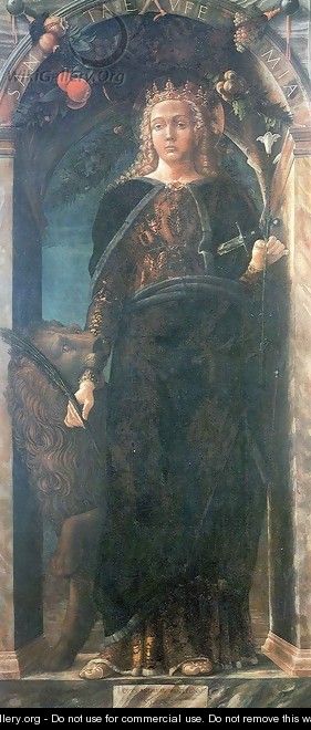 Saint Euphemia - Andrea Mantegna