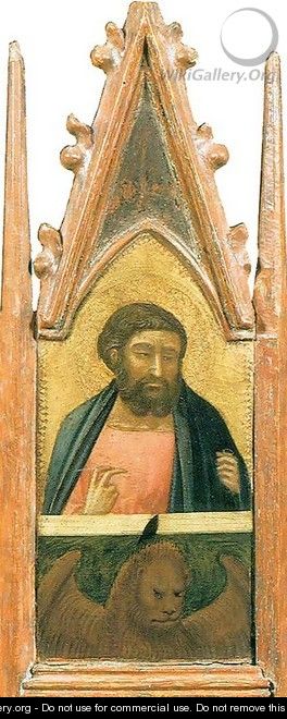 Saint Mark the Evangelist - Pietro Lorenzetti