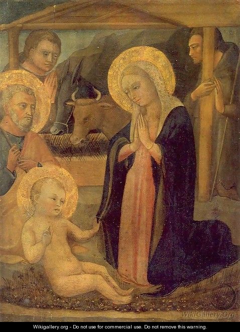 Adoration of the Christ Child - Bicci Di Lorenzo