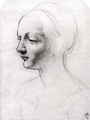 Study for a Portrait of a Woman - Giovanni Antonio Boltraffio