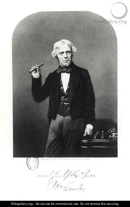 Portrait of Michael Faraday (1791-1867) - Henry Adlard